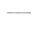2014 0131 CERTIFICATE OF EXISTENCE THE SUMMER’S END GROUP LLC