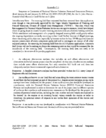 Appendix C-1 Response to NMFS PRD comments