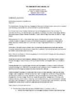 Appendix O – Summers End qualifications