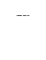 Benthic Transect Data