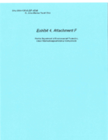 Exhibit 4, Attachment F – Part 1