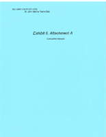 Exhibit 6, Attachment A