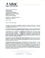 Letter to Corps 3-2-2018