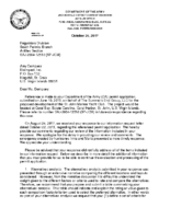 SAJ-2004-12518 (IP) – St. John Marina, St. John – Second Comments for Rebuttal Letter – 26Oct2017