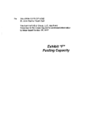 SAJ-2004-12518 (SP-JCM). Response to RAI. Ex F and Ex G. 12 15 2017